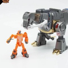MHZ MH-MINI-09B MINI09C MINI Grimlock Action Figure 14.5cm Ver. W/Wheelie Gift