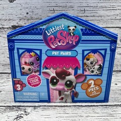 Hasbro Littlest Pet Shop Pet Pairs Lot of 4 Series 3