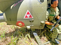 21st Century GI Joe 12″ 1/6 scale Ultimate Soldier Loach helicopter, COMPLETE