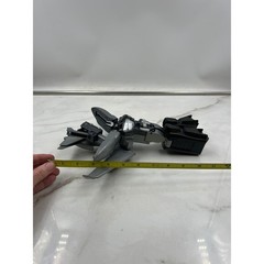 Power Rangers Wild Force Black Silver Jet Megazord Transforming Action Figure