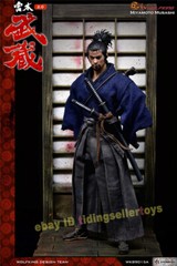 WOLFKING Miyamoto Musashi 1/6 Action Figure With base Collection 12in. IN STOCK
