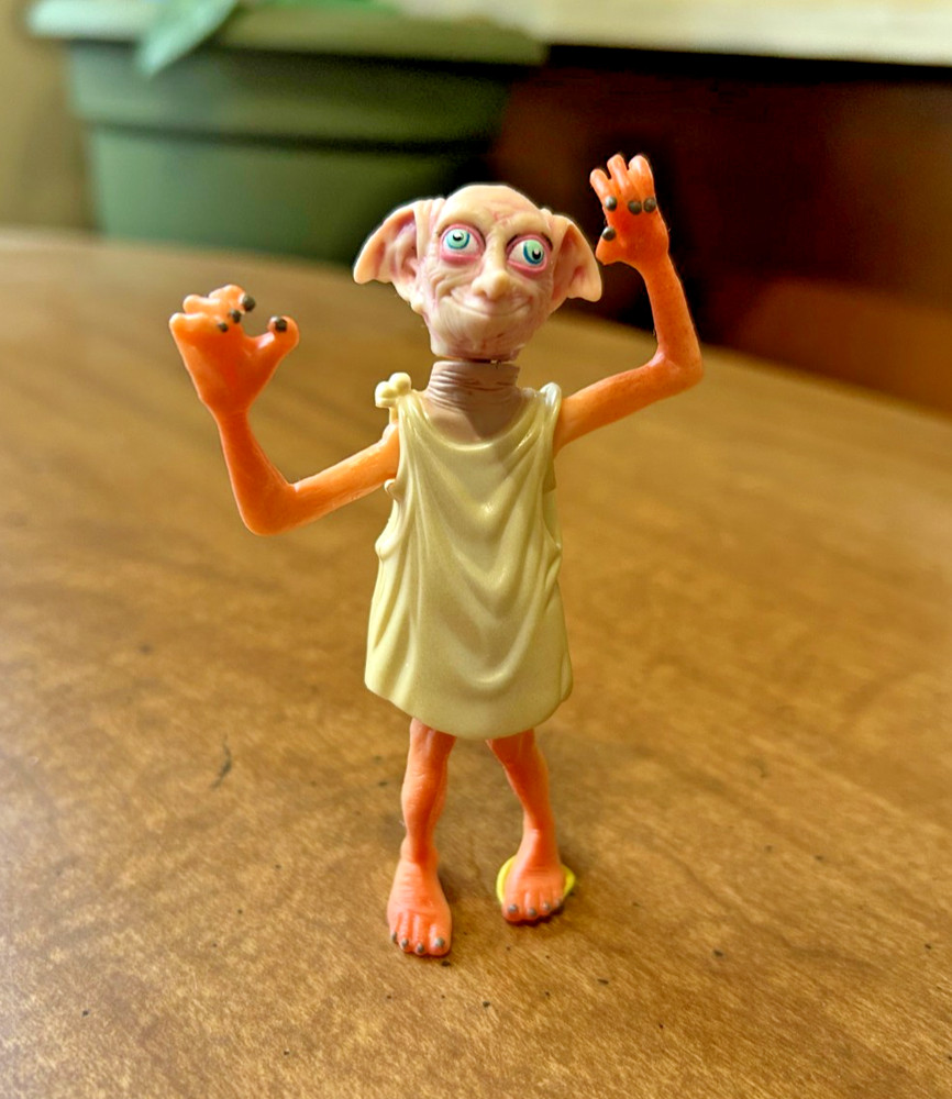 2002 MATTEL HARRY POTTER DOBBY ELF ACTION FIGURE – LOOSE – NO PACKAGING