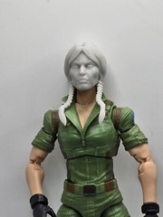 3d Print RAVEN FEMALE STRATO-VIPER HEAD 1:12 6″ GI Joe Classified
