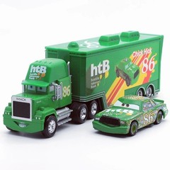 Disney Pixar Cars Black Storm Jackson DiNOco Cruz Mack Hauler Truck & Car Toys