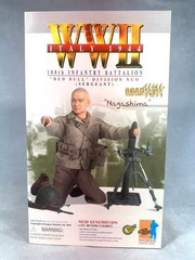 Dragon 1/6 70292 Nagashima US NCO with mortar 100th Inf Batt ITALY 1944 NIB