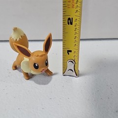 Pokemon Eevee 1.5″ Battle Ready Figure Jazwares Free Shipping