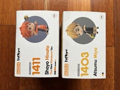 *NEW Authentic* Haikyu!! Hinata Shoyo Miya Atsumu Nendoroid Figure 1403 1411 GSC