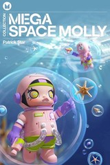 Pop Mart Mega Space Molly 400% Patrick Star Collectible Doll