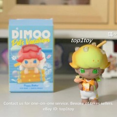 POP MART x DIMOO Pets Vacation Series Summer Lemon Tea Mini Figure