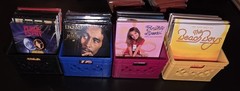 MGA Miniverse Vinyl Complete Set 20 Albums 4 Crates W/Player Brand New Sealed