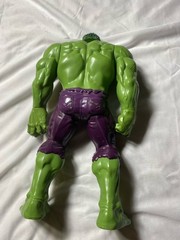 Marvel Hulk Action Figure 2013 Hasbro 6” Green Purple Pants – Good Condition