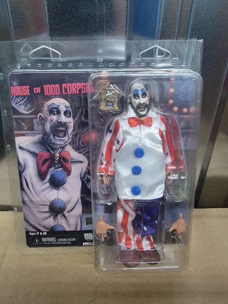 NECA House of 1000 Corpses Captain Spaulding Action Figure Boxed With Clothes