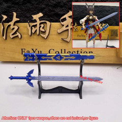 Premium 1/12 Sword w Sheath Weapon Model Decor For 6″ Action Figure Body