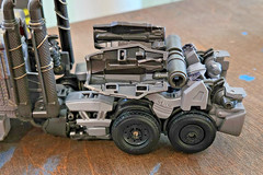 Custom Voyager Class Truck Megatron Transformers Figure