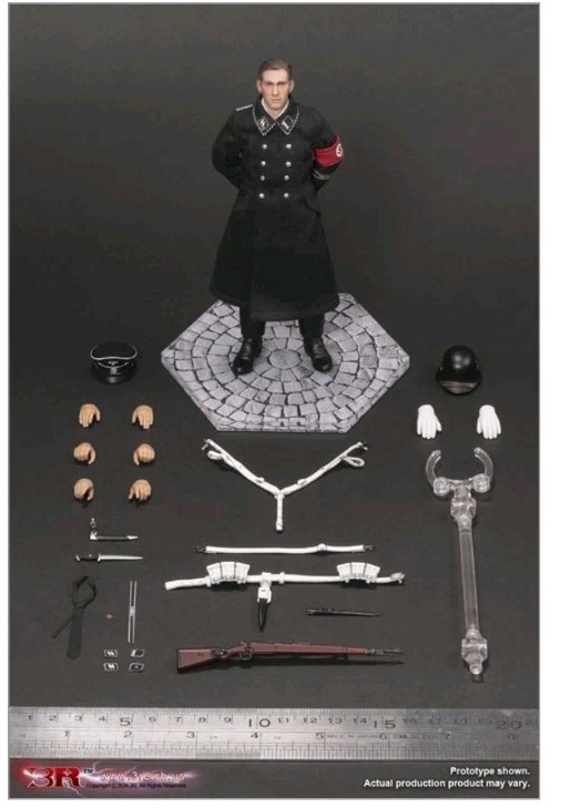 3R WW2 German Honor Guard Aron White Ver. 1/12 Scale Figure “New & I SHIP DAILY