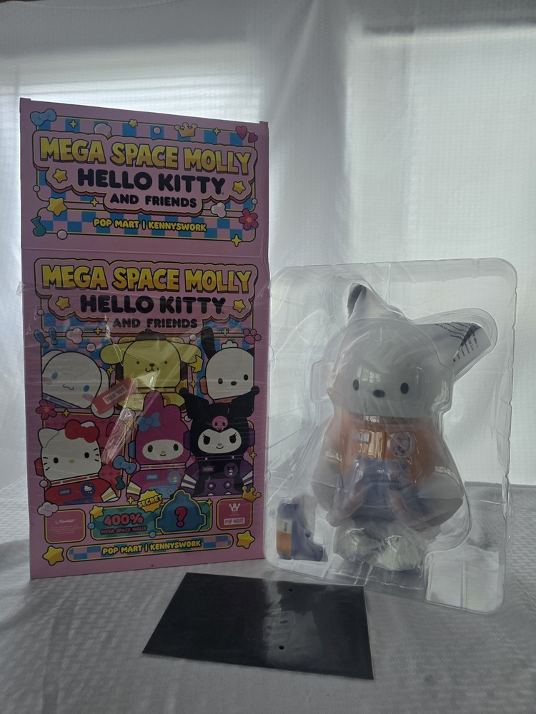 POP MART Mega Space Molly 400% x Sanrio: HELLO KITTY *confirmed | Authentic |US