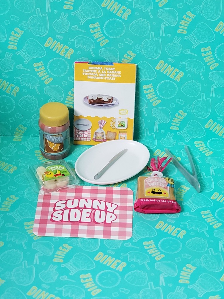 NEW MGA Miniverse Diner Series 1 – Banana Toast (Includes Original Resin)
