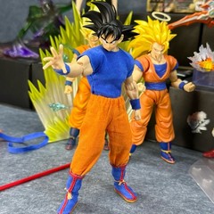 Handmade Custom1/12 Jacket Clothes Set for 6″ SHF Action Figure Son Goku Body