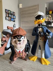 Daffy Duck Figure 3D Printed Figure DIY Kit Built Painted Collector Statue