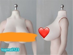 1:6 Normal Skin Small Breast Bust Cover Model For 12inch Female TBL Figure Dolls