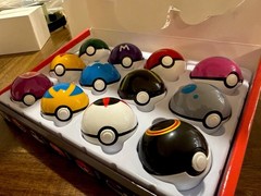 12 Pcs/ Set Pokémon ball Figures Model Toys Pocket Poke Ball Petelf USA