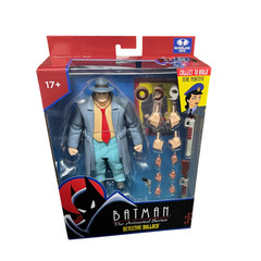 Batman Animated Harvey Bullock Talia Al Ghul Robin Scarface 6″ Build Figure SET