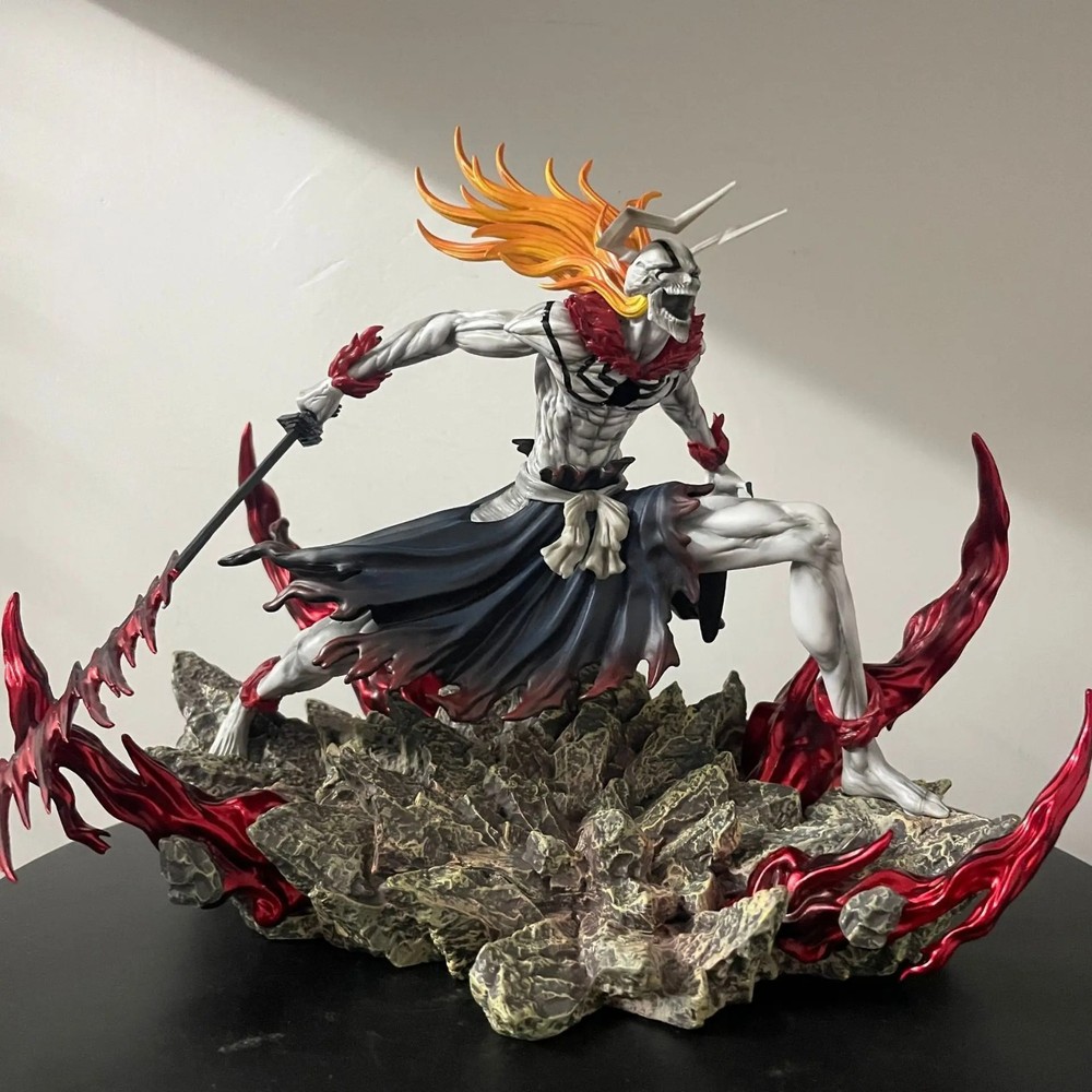Bleach Action Figure 25cm Ichigo Kurosaki Hollow Form Vasto Lorde Statue…