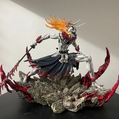 Bleach Action Figure 25cm Ichigo Kurosaki Hollow Form Vasto Lorde Statue…