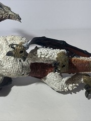 McFarland Dragon Action Figure Fire Clan Adjustable Head Tail Arm Fire Dragon