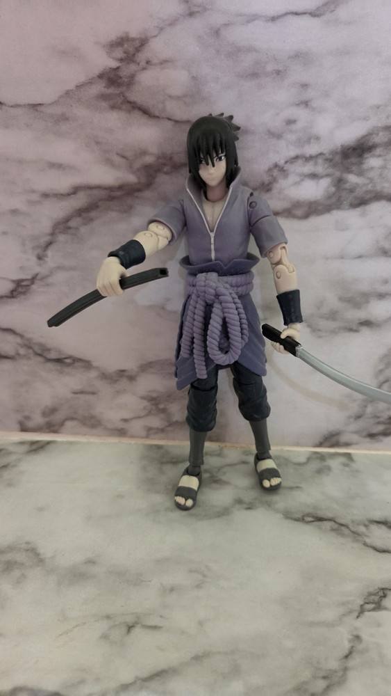 Naruto Shippuden Sasuke Uchiha Bandai Anime Heros 6 Inch Action