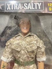 Xtra Salty Gunnery Sgt. R. Lee Ermey 12” Sound Figure Full Metal Jacket NEW BATT