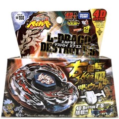 Tomy Takara L-Drago Destroy F:S Beyblade Metal Fusion Launcher BB108 In Stock