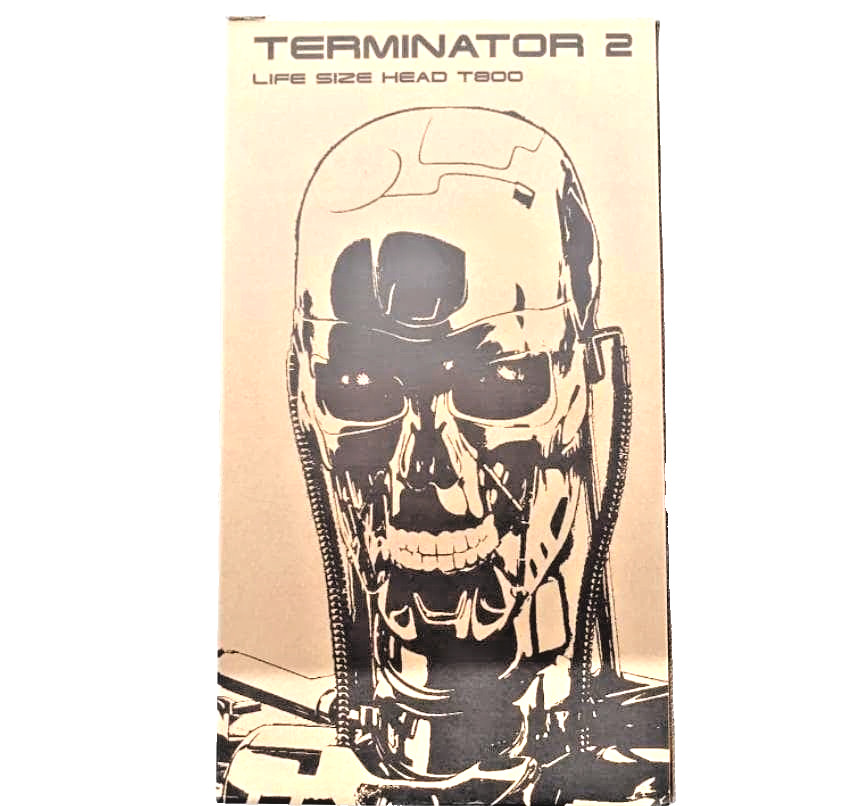[New Unopned] Terminator 2 1/1 Scale T-800 Endoskull Life Size From Japan NEW