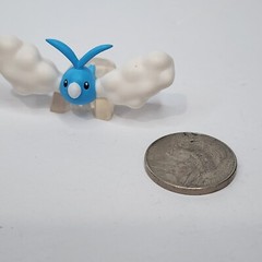 Pokemon Scale World 0.75″ 1:20 Scale Swablu Tyltto Mini Figure Bandai