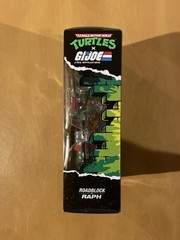 Hasbro TMNT Ninja Turles x G.I. Joe Mashup ROADBLOCK X RAPH 5″ Figure BOX DAMAGE