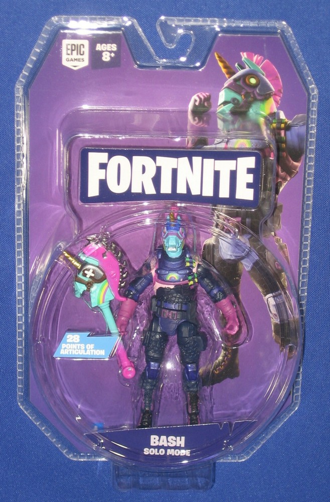 Fortnite Bash 4″ Action Figure 2021 MIP Solo Mode Epic Video Games Jazwares