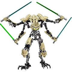 32cm KSZ714 Star Toy Anime General Robot Grievous With Lightsaber Hilt Combat.