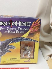 Dragonheart Evil Griffin Dragon & Rider King Einon Deluxe Set Kenner 1996 N