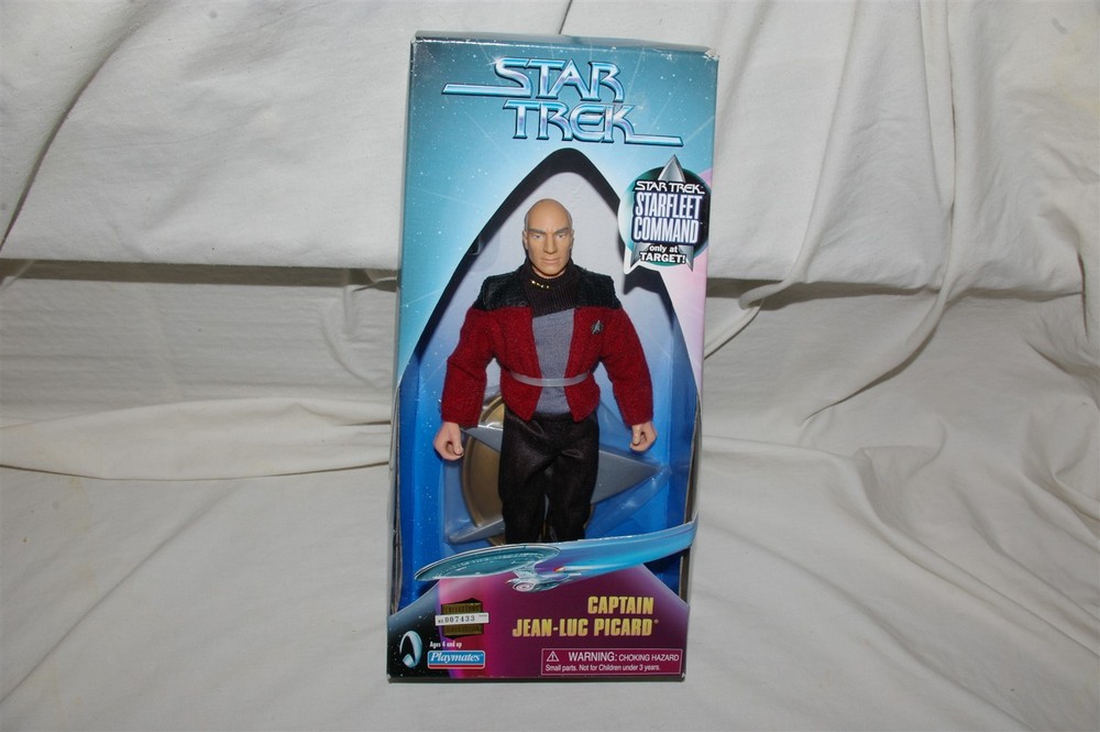 Playmates Star Trek Captain Jean-Luc Picard 9″ Action Figure Target Exclusive