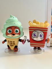 Disney and Miniso Disguise Partners Series Zootopia Blind Box Nick and Judy