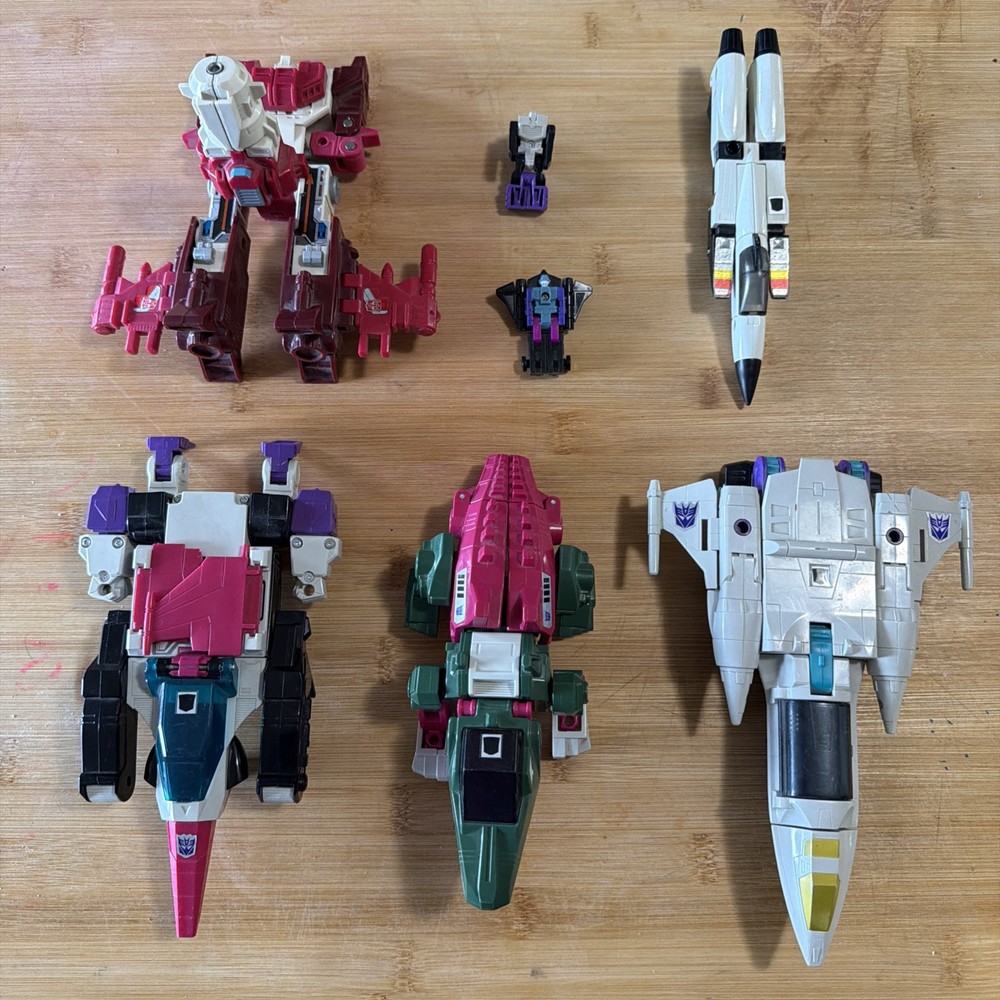 TRANSFORMERS G1 1980’s Figures Hasbro Skullcruncher, Apeface, Snapdragon Etc
