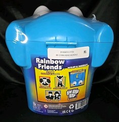 Rainbow Friends Cyan Collector Bundle Head Coin Bank Toy Set New Sealed Mystery