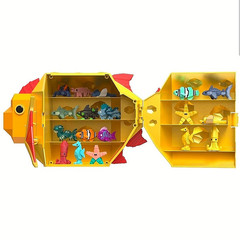 PhatMojo FISCH Head Captains Goldfish Bundle Action Figure Playset & 1 DLC