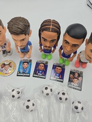 2026 Zuru Ballers Fifa World Cup Lot Of 10 Figurine w/ Field Plates and Balls