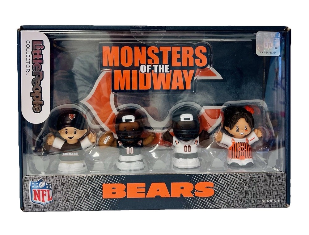 Fisher Price Little People Chicago Bears NEW