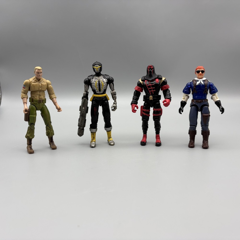 G.I. Joe Hasbro Loose Action Figures Lot Of 4 3.75in 2000s Collection Toys Mixed