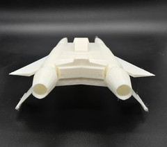 Buck Rogers Starfighter Jet White 12 x 4 inches Display Prop & Fantasy