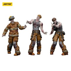 JOYTOY 1:25 action figures Dark Source Zombie Figure Firefighters