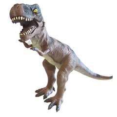 Tyrannosaurus Rex Dinosaur 2011 Large Rubber Toys R Us 12″ Multicolor 2112A