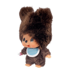 4″ Monchhichi Keychain – Kuma Bear Mascot – Authentic Plush Mascot, NWT